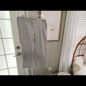 Black and White Pants